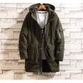 Fashion OEM Custom Mens Parka Jacket Coton Manteau